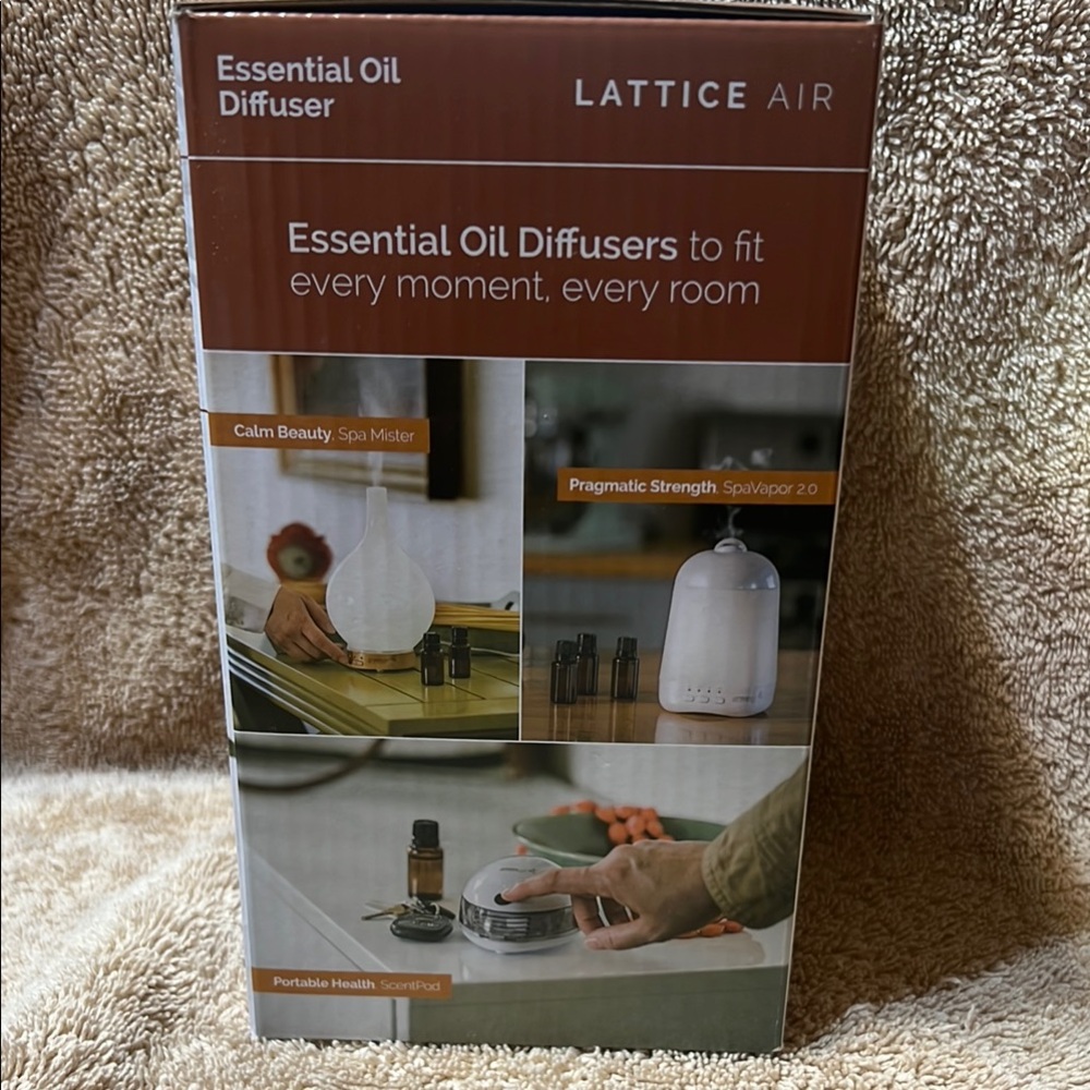Essential Oil Diffuser - White